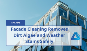 Facade Cleaning Removes Dirt Algae And Weather Stains Safely